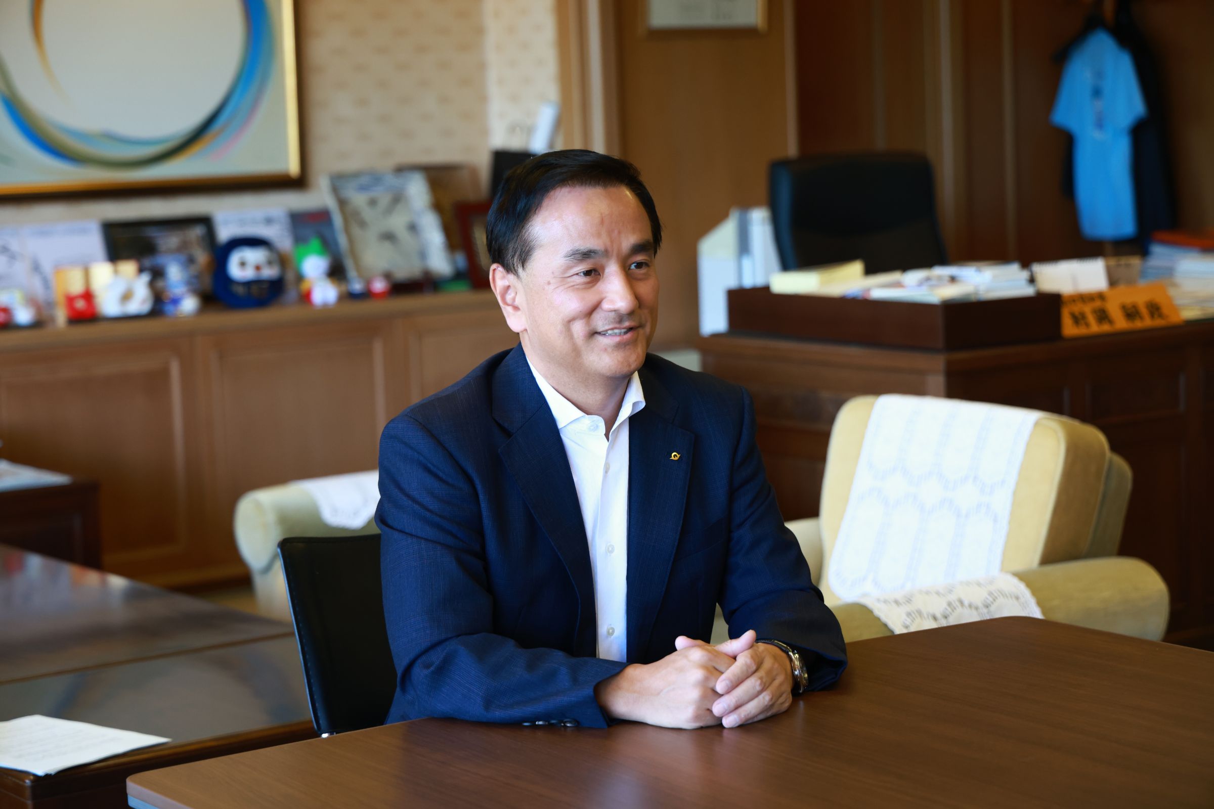 村岡 嗣政（むらおか・つぐまさ）山口県知事の写真