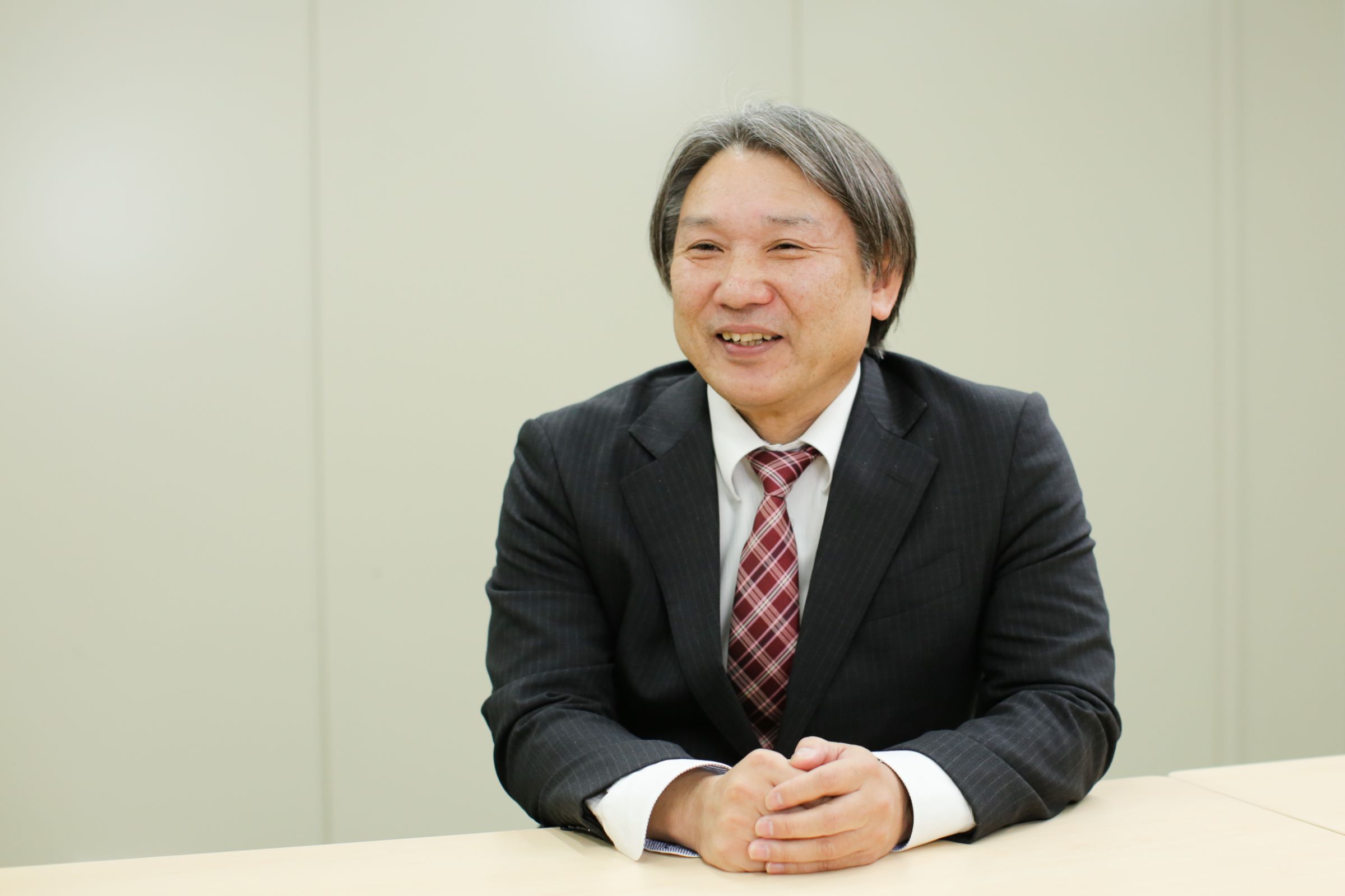 GSS導入による業務効率化について語る農林水産省 情報管理室 情報企画官 間下 崇生氏の写真。